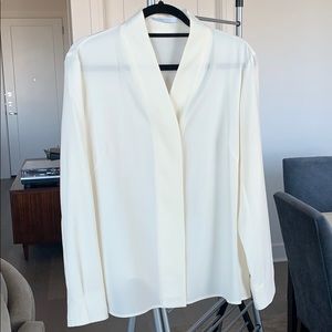 Creamy white button up from The Fold